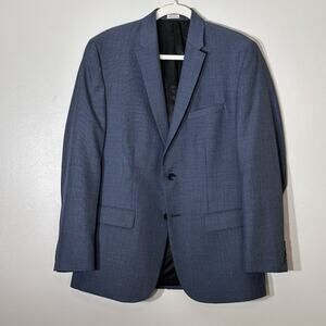 Calvin Klein Mens Suit Jacket Blazer Size M US 36 Navy Blue